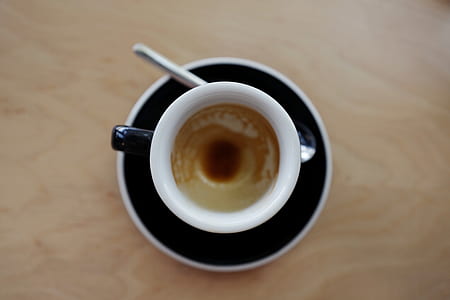 brown coffee liquid in ceramic cup thumbnail