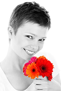 selective photo of red, orange, and purple flowers thumbnail