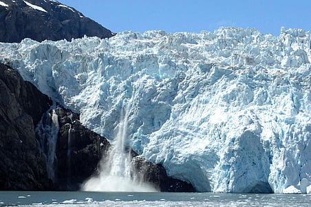 falling iceberg during daytime thumbnail