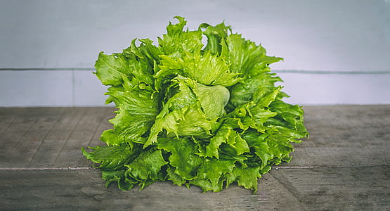 green vegetable on top of gray board thumbnail