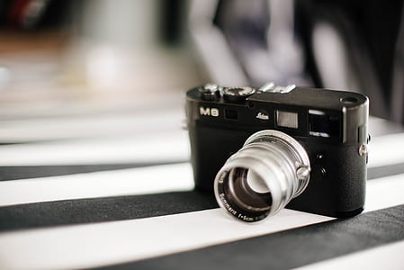 black SLR camera thumbnail