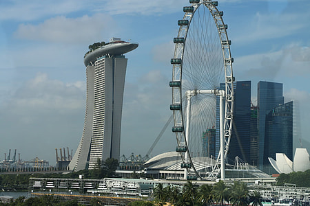 white ferris wheel during daytime thumbnail