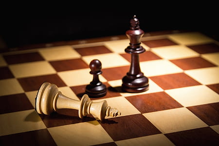 photo of brown chess pawn on chess board thumbnail