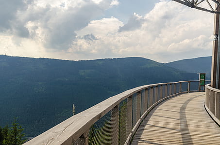 nature, sky, clouds, forest thumbnail