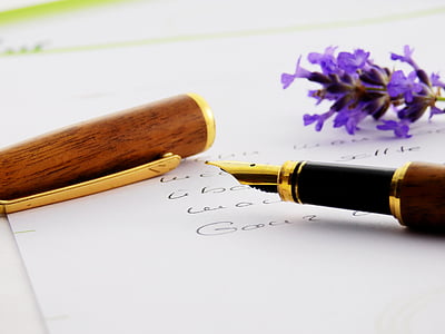 brown and black quill pen thumbnail