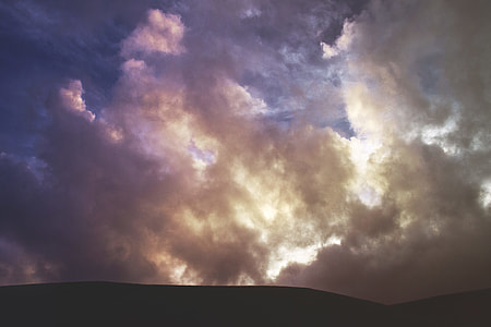 low angle photography of gray skies thumbnail