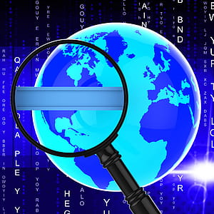 Search Internet Indicating World Wide Web And Text Space thumbnail