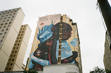 Brown and Blue Concrete Building thumbnail