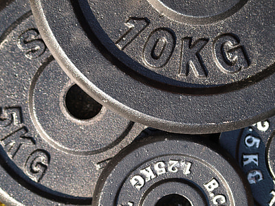 10 KG gym plates thumbnail