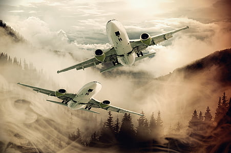 two planes on air wallpaper thumbnail