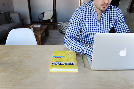 man using Macbook pro thumbnail