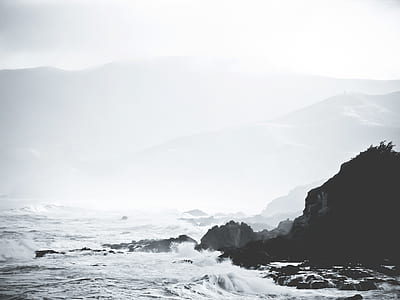 sea, ocean, rocks, waves thumbnail