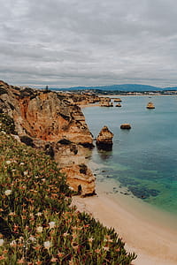 Camilo beach (Praia do Camilo) in Lagos, Algarve, Portugal thumbnail