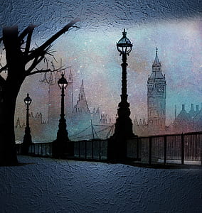 Big Ben Tower illustration thumbnail