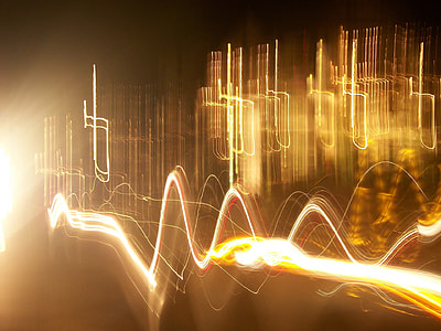 yellow light abstract wallpaper thumbnail