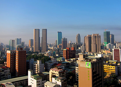 Skyline of Taichung in Taiwan thumbnail
