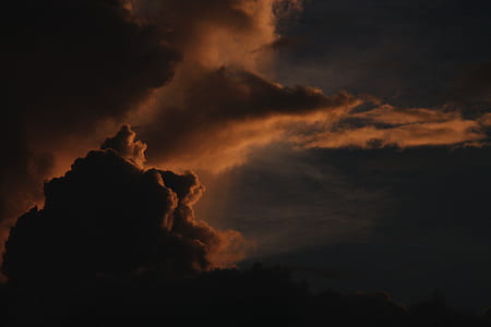 nimbus clouds during golden hour thumbnail