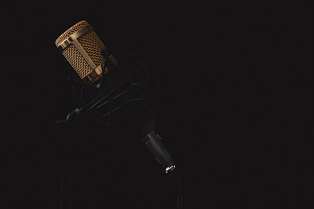 gray and black microphone thumbnail