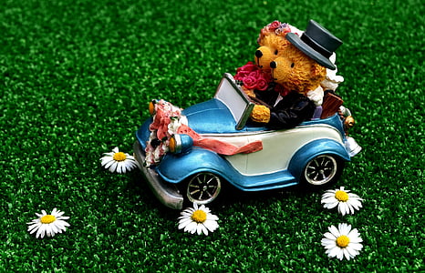 bears riding car toy thumbnail