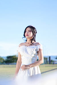 person, woman, girl, dress thumbnail