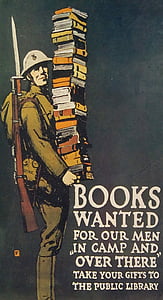 man carrying books illustration with text overlay thumbnail