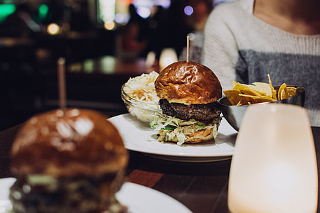 Beef Burger in a Restaurant thumbnail