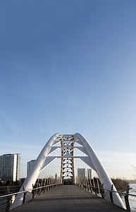 photography of white and gray concrete bridge at daytime thumbnail