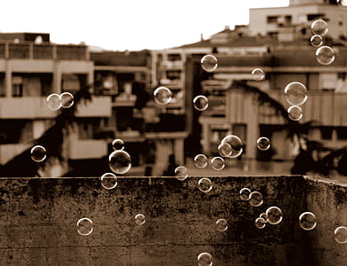 bubbled on mid air at daytime thumbnail