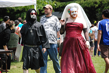 two man wearing costumes thumbnail