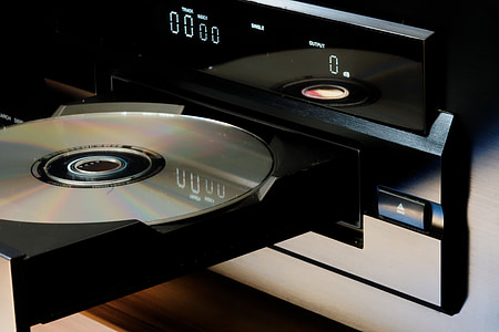 disc in CD player tray thumbnail