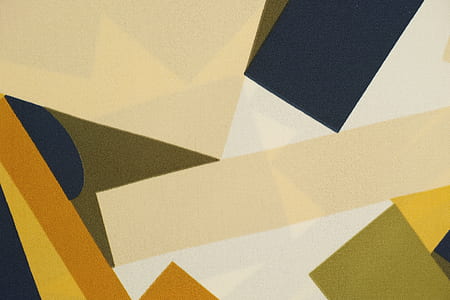 white, green, beige, and orange abstract artwork thumbnail