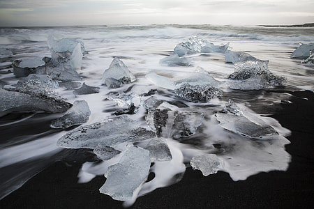 frozen water close-up photograph thumbnail