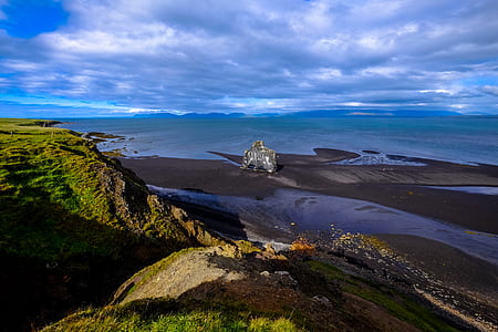 sea, nature, sky, sand thumbnail
