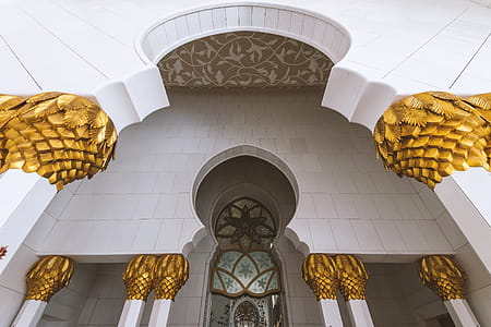 Details of Sheikh Zayed Mosque in Abu Dhabi (UAE) thumbnail