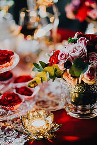 Table Decorations & Flowers for Valentine thumbnail