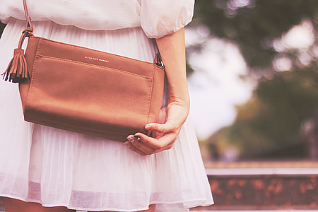 black leather tassel crossbody bag thumbnail