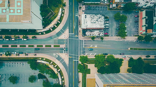 aerial photography of urban city thumbnail