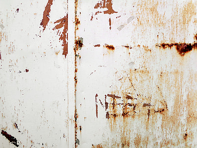 white metal surface with scribble thumbnail