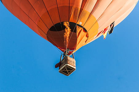 orange and brown hot air balloon thumbnail