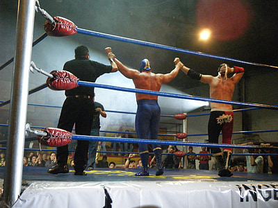 three men inside boxing ring thumbnail