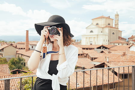 fashion, person, woman, camera thumbnail