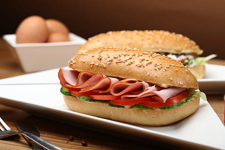 bread, food, plate, sandwich thumbnail