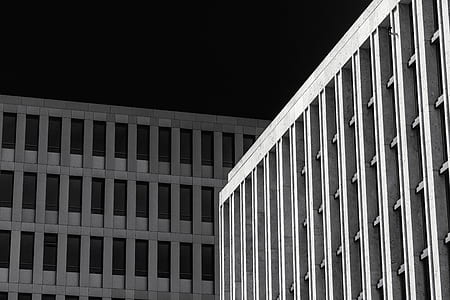 landscape photography of white concrete building during nighttime thumbnail