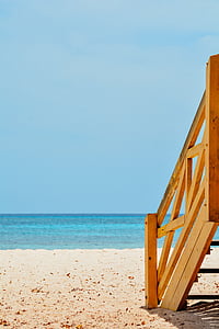 beach under blue sky thumbnail