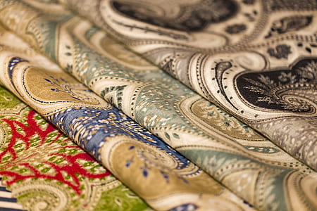 assorted-color floral textiles thumbnail