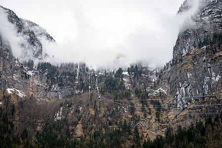foggy mountain photography thumbnail