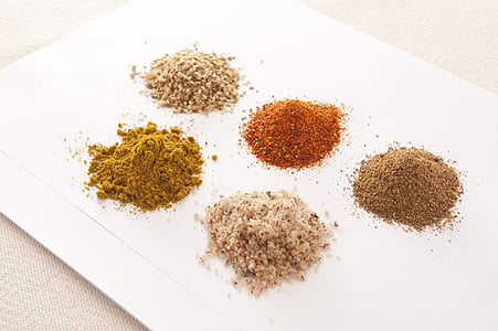 variety of powder spices thumbnail