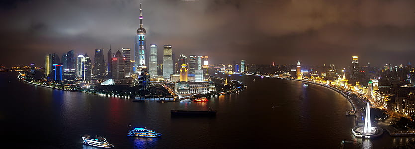 aerial photo of skyscrapers thumbnail