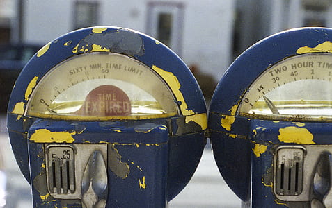 closeup photo of two blue metal tools thumbnail