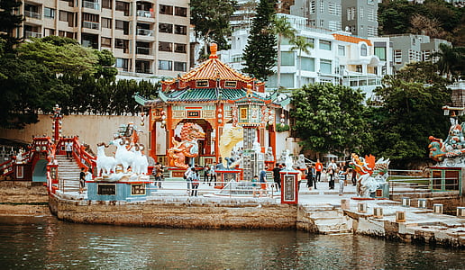 red and white painted temple thumbnail